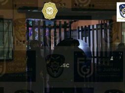 La Fiscalía y de la Policía de la capital ejecutaron órdenes de cateo en tres inmuebles. TWITTER/ @FiscaliaCDMX