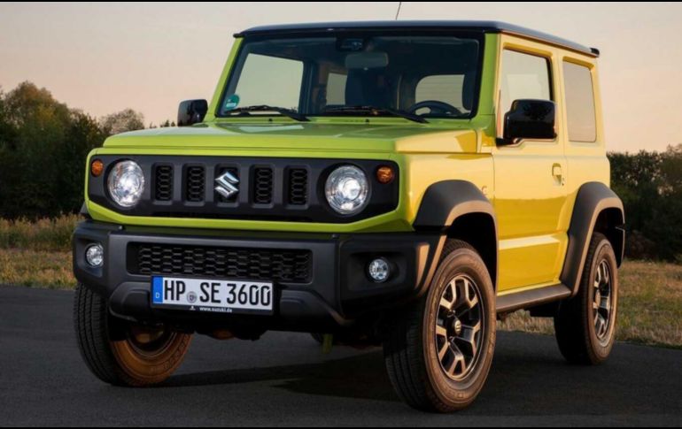 El Jimny llegará en versión GLX con precios entre 404 mil 900 pesos y 424 mil 990 pesos. ESPECIAL