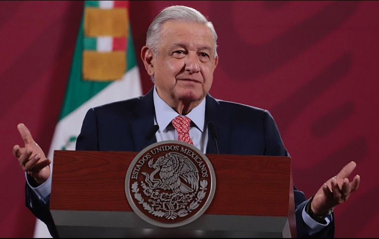 López Obrador afirma que continuará el apoyo de la Federación para Jalisco en todos los programas federales. SUN /B. Fregoso