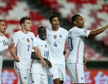 El equipo de Didier Deschamps mejoró sensiblemente su imagen tras el desastroso partido perdido el miércoles por 2-0 ante Finlandia en un amistoso. EFE / M. de Almeida