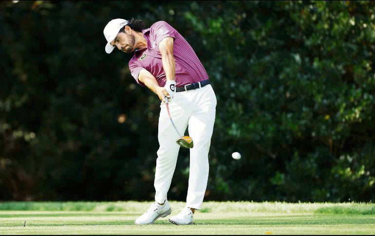 CERCA. “El Turco” se encuentra a sólo cuatro golpes del líder en Augusta.