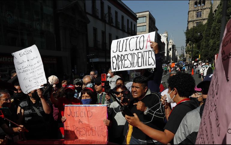 La Suprema Corte de Justicia de la Nación avaló en septiembre pasado la constitucionalidad de la solicitud de consulta popular para enjuiciar a los últimos cinco expresidentes de México. EFE/ARCHIVO