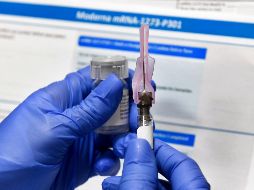 La estadounidense Moderna anunció hoy que su vacuna experimental contra el coronavirus tiene una eficacia del 94.5% para reducir el riesgo de contraer la enfermedad. AP/ARCHIVO