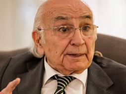 Francisco Brines fue galardonado este lunes con el Premio Cervantes 2020. ESPECIAL