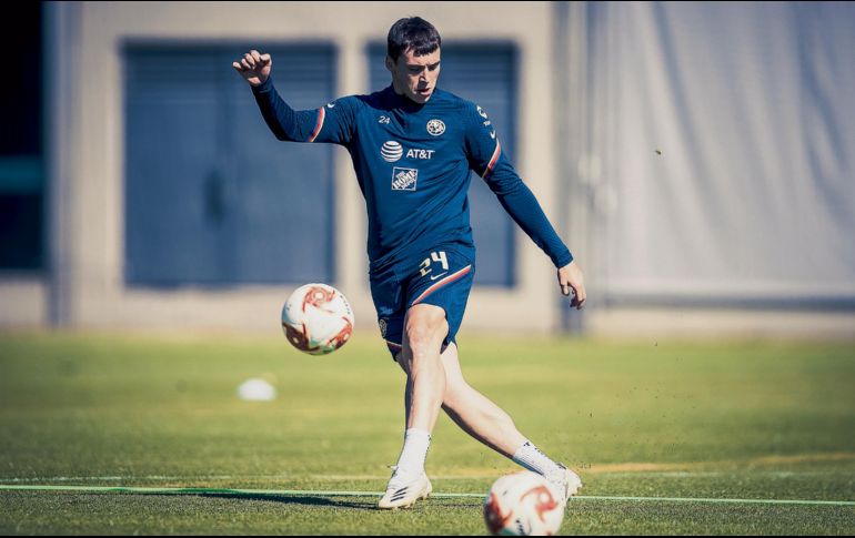 PILAR. Federico Viñas es una pieza clave en el 11 de Miguel Herrera. TWITTER/@ClubAmerica