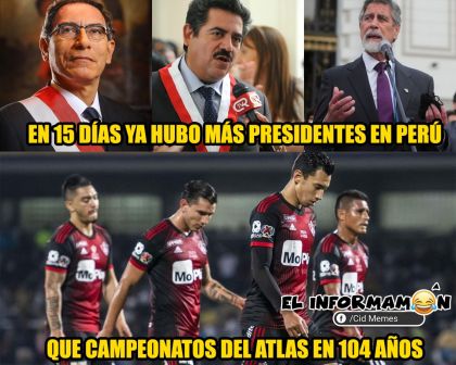 Hasta Perú le gana a Atlas