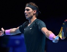 Nadal, que nunca ha conseguido ganar esta competencia, se jugará sus opciones de clasificarse para las semifinales el jueves ante el griego Stefanos Tsitsipas. AFP / G. Kirk