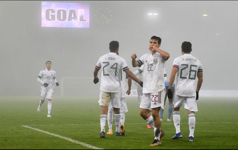 Hirving Lozano puso el tanto que finiquitó el triunfo del Tri. AP / A. Schaad