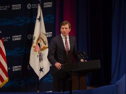 Chris Krebs. La Agencia de Seguridad de Infraestructura y Ciberseguridad se dedicó en los últimos días a negar las acusaciones de fraude electoral del presidente. AFP/K. Hagen