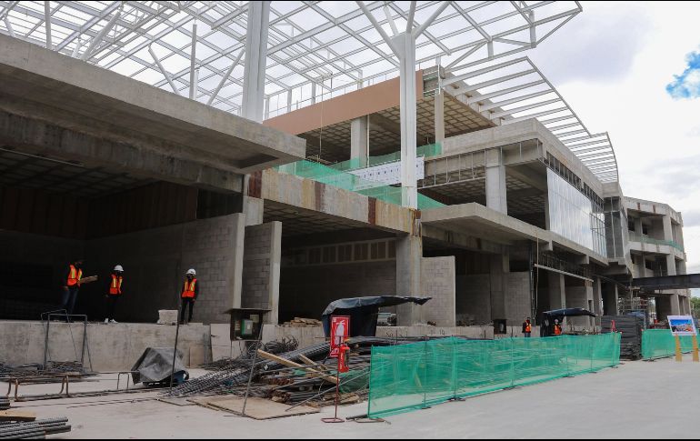 Así va la construcción que albergará la primera tienda IKEA en Ciudad de México. EFE/L. Pazos
