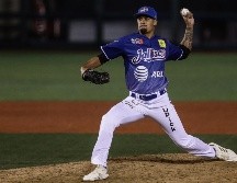 Brennan Bernardino consiguió su segundo salvamento de la temporada. TWITTER/charrosbeisbol