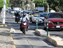 Los usuarios dicen están a favor de la ciclovía, pero indican que fue mal diseñada. EL INFORMADOR / F. Monclova