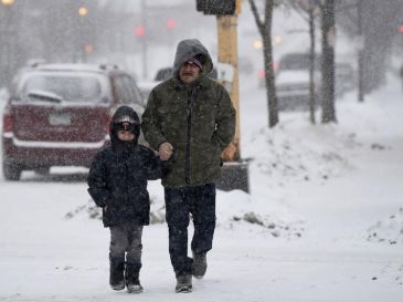 Entre más lejos se encuentre un país del ecuador, más frías serán las temperaturas durante el invierno. EFE/ARCHIVO