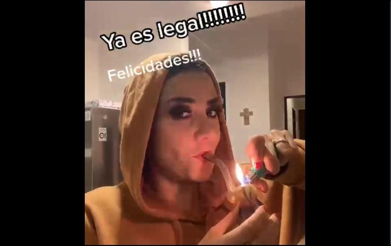 Tras el video, la cuenta de TikTok de Nay Salvatori fue bloqueada. TWITTER/@Naysalvatori