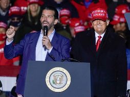 El viernes se informó que Donald Trump Jr. es ahora uno de los 12 millones de estadounidenses que han sido diagnosticados con la enfermedad. AP / ARCHIVO