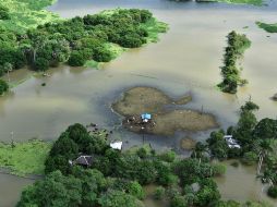 Las lluvias que trajeron la depresión tropical 