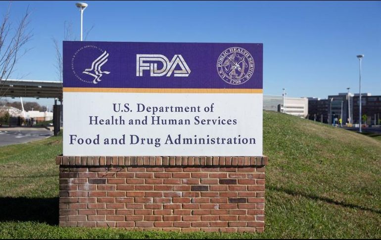 Vista del letrero de la Agencia de Alimentos y Medicamentos en Silver Spring, Maryland. EFE/M. Reynolds