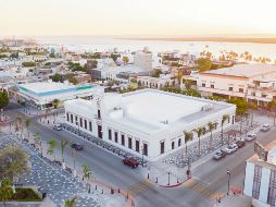 Museo de arte de la Paz. El espacio de integra plenamente al entorno de la ciudad. ESPECIAL/Secretaría de Cultura