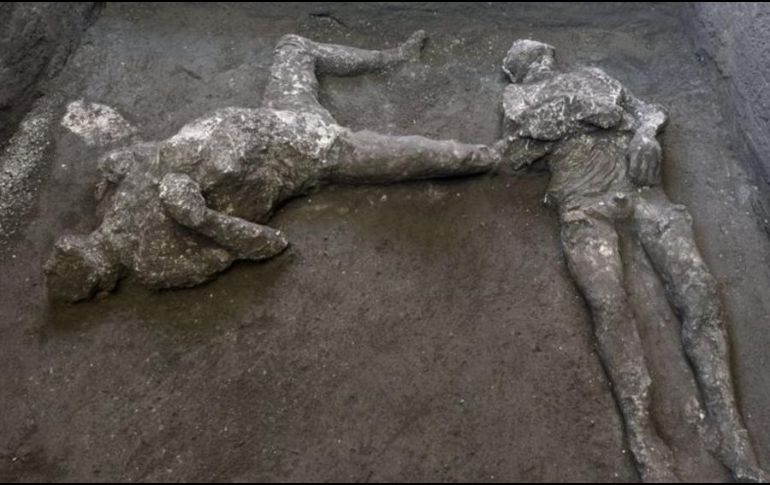 Los dos cuerpos fueron hallados en una villa en las afueras de Pompeya. EPA