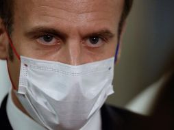 Macron pidió responsabilidad individual para combatir la pandemia. EFE/L. Marin