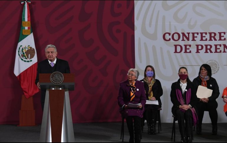 López Obrador declaró que el feminicidio es 