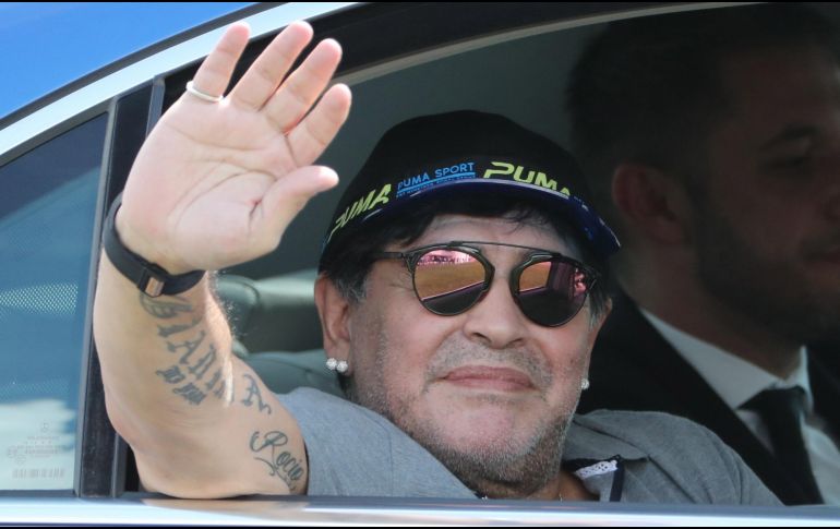 Diego Armando Maradona muere a los 60 años tras sufrir un paro cardiorrespiratorio. EFE / ARCHIVO