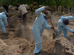 Las sepulturas fueron realizadas en el Panteón de Mezquitán, en el municipio de Guadalajara. NTX/ARCHIVO