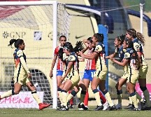 América pegó primero en el Clásico Nacional de Liguilla. Imago7 / E. Espinosa