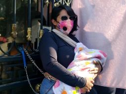 La manifestante denuncia que, el pasado 11 de septiembre, policías mexiquenses ingresaron a la Codhem y la sacaron del lugar por la fuerza a pesar de que tenía ocho meses de embarazo. ESPECIAL