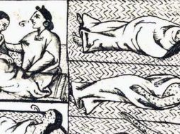 Los indígenas del centro de México sufrieron una mortal epidemia de viruela en 1520. CÓDICE FLORENTINO/UNAM