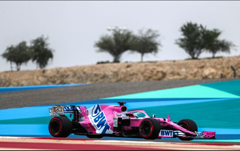 Se anticipa que el tapatío hablará de su futuro en la máxima categoría del automovilismo. EFE / K. Jebreili