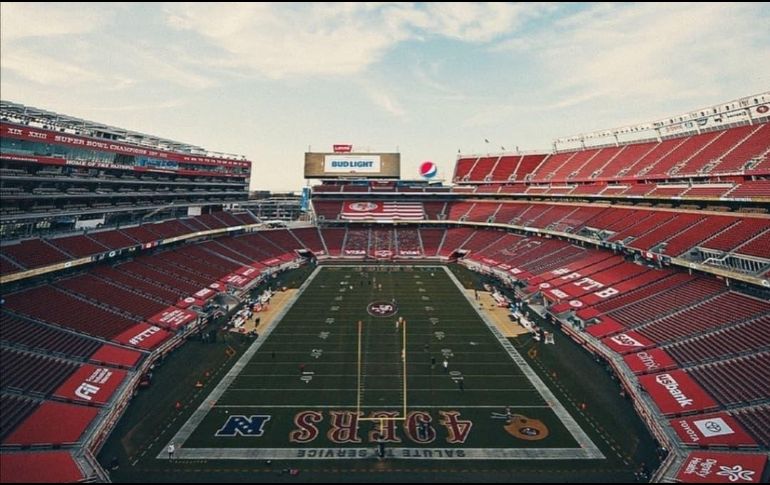 Los 49ers de San Francisco deben encontrar un nuevo hogar para sus próximos partidos. INSTAGRAM / @levisstadium