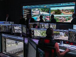 Actualmente ninguna cámara colocada en las unidades está ligada o es monitoreada desde su centro de comando.  EL INFORMADOR/ARCHIVO