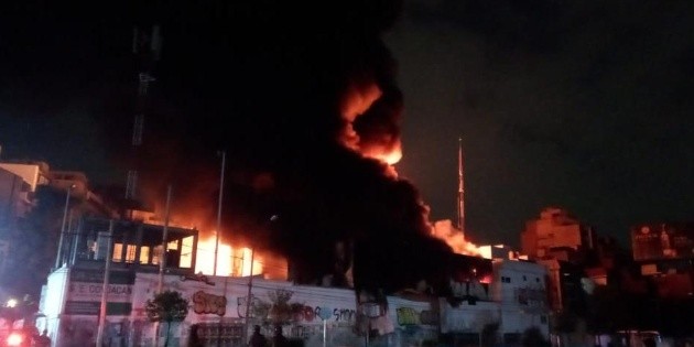 Se registra incendio en la alcald&iacute;a Benito Ju&aacute;rez