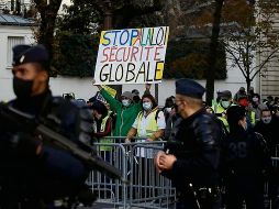 PROTESTAS. Exigen que se cambie el proyecto de ley que favorece a la Policía. ESPECIAL