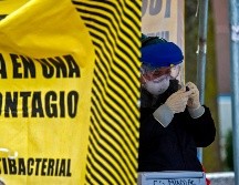 México acumula, al corte del 29 de noviembre, un millón 107 mil 71 casos de contagios  y 105 mil 655 muertes por COVID-19. AFP/ARCHIVO