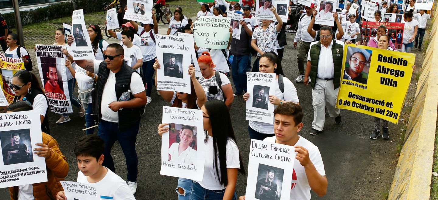 TRAGEDIA. En México aumentaron las manifestaciones por las desapariciones. Familiares exigen respuestas. EL INFORMADOR•  A. Camacho