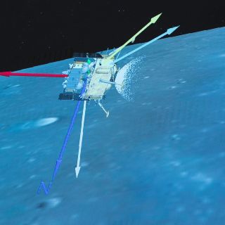 Sonda china se posa en la Luna para recoger muestras de suelo lunar