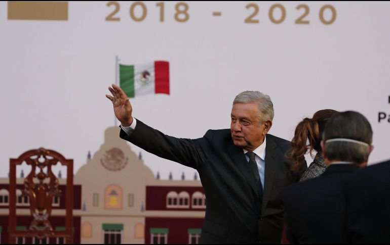 El Presidente Andrés Manuel López Obrador asegura que en dos años ha cumplido con 97 de los 100 compromisos que realizó al inicio de su Gobierno. EFE/J. Méndez