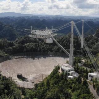 Telescopio de Arecibo: colapsa el icónico observatorio de Puerto Rico