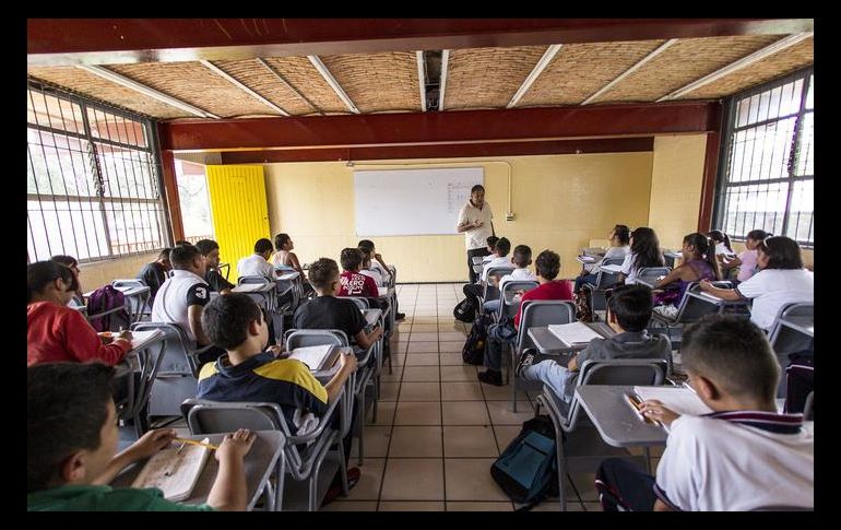 La mañana de este miércole se informó que el próximo 25 de enero, los alumnos podrían regresar a las aulas. EL INFORMADOR / ARCHIVO