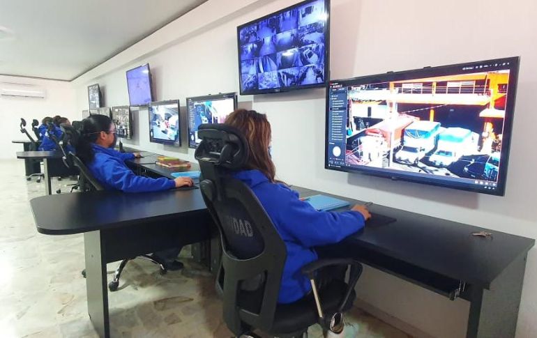 El sistema está integrado por 112 cámaras operadas por nueve monitoristas. EL INFORMADOR / J. Velazco