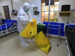 La capital del país corre el riesgo de volver al semáforo rojo debido al aumento de contagios de COVID-19. EFE/D. Irungu