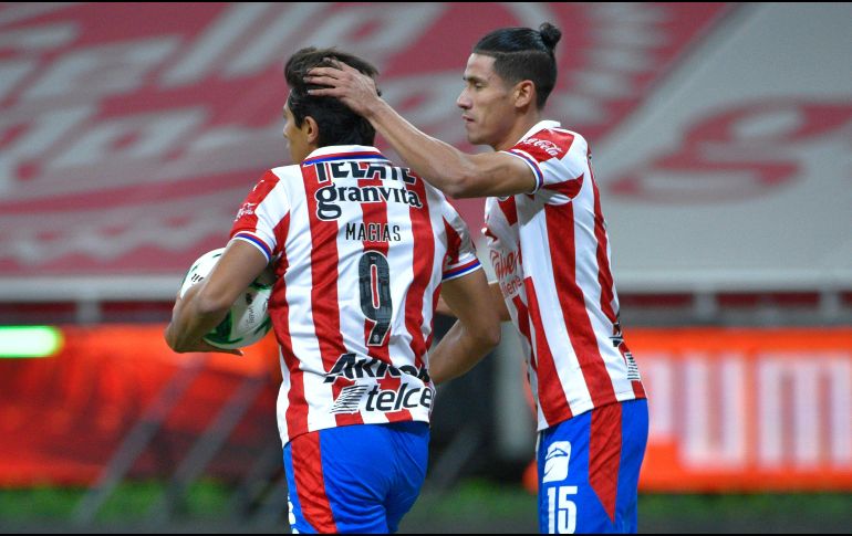 VOLVIÓ. José Juan Macías, regresó a las canchas e igualó los cartones desde el punto penal. IMAGO7