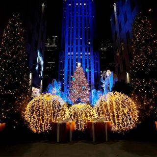 Encienden el árbol de Navidad del Rockefeller Center con restricciones