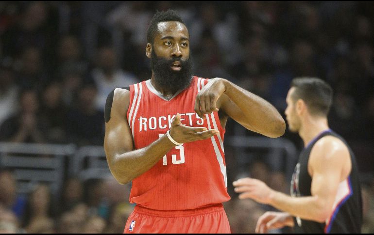 “La Barba” es el jugador más destacado de los Rockets. AP