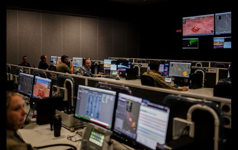Las muestras del asteroide Ryugu fueron atrapadas durante dos fases de la misión del Hayabusa-2 el año pasado. AFP/M. Sette