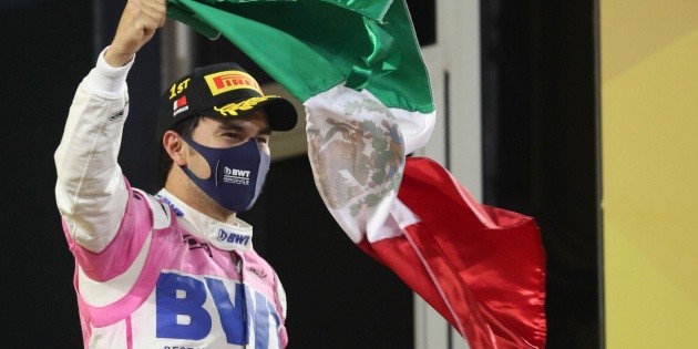 F1: "Checo" P&eacute;rez gana el Gran Premio de Sahkir