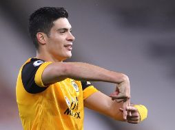 Raúl Jiménez ya se encuentra en su casa con su familia. EFE/ARCHIVO