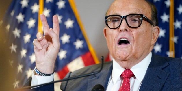 Rudy Giuliani, abogado de Donald Trump, tiene coronavirus